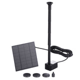 NNEDSZ Solar Pond Pump Submersible Water Fountain Kit 2.6FT