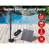 NNEDSZ Solar Pond Pump Submersible Water Fountain Kit 2.6FT