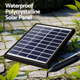 NNEDSZ Solar Fountain Water Feature Wall Mount Garden Fountains 80CM Grey