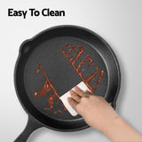 NNEDSZ 5-star chef Non Stick Frying Pan Cast Iron 3PCS