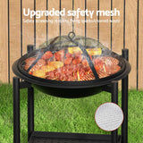 NNEDSZ Fire Pit BBQ Grill 2-in-1 Outdoor