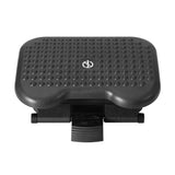 NNEDSZ Artiss Foot Rest Stool Office Under Desk Angle Adjustable Footrest Massage Black