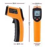 NNEDSZ 5-star Chef Laser Infrared Thermometer Food Digital Temperature Gun Smoker Pizza BBQ