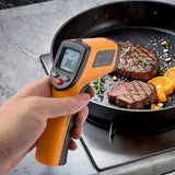NNEDSZ 5-star Chef Laser Infrared Thermometer Food Digital Temperature Gun Smoker Pizza BBQ