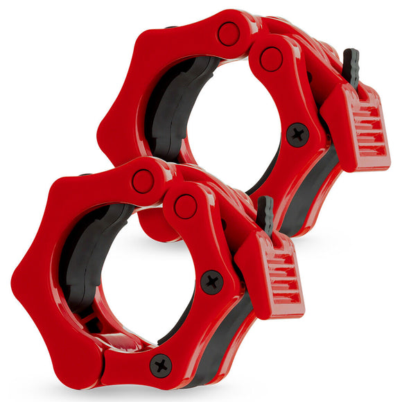NNEMB 2x 50mm Olympic Gym Barbell Collar Lock Clips, for Home Fitness Bodybuilding Weights Training Lock Clips