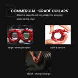 NNEMB 2x 50mm Olympic Gym Barbell Collar Lock Clips, for Home Fitness Bodybuilding Weights Training Lock Clips