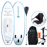 NNEMB Stand Up Paddle Board Inflatable 300cm SUP Paddleboard Kayak Surfboard - Blue