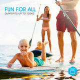 NNEMB Stand Up Paddle Board Inflatable 300cm SUP Paddleboard Kayak Surfboard - Blue