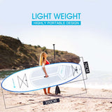 NNEMB Stand Up Paddle Board Inflatable 300cm SUP Paddleboard Kayak Surfboard - Blue