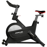 NNEMB Magnetic Resistance Spin Exercise Bike, for Home Gym Studio Cardio Fitness, Black