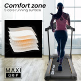 NNEMB TRX4 Electric Treadmill, Medium Size, Foldable, Suspension, Bluetooth, USB/MP3, Pulse Sensors, Fitness Tracker