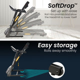 NNEMB TRX4 Electric Treadmill, Medium Size, Foldable, Suspension, Bluetooth, USB/MP3, Pulse Sensors, Fitness Tracker