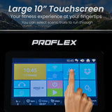 NNEMB TRX9s Electric Treadmill, Large Size, 450mm Belt, 10-inch display, Foldable, Suspension, Auto Incline, WiFi, Bluetooth, Pulse Sensors