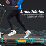 NNEMB TRX9s Electric Treadmill, Large Size, 450mm Belt, 10-inch display, Foldable, Suspension, Auto Incline, WiFi, Bluetooth, Pulse Sensors