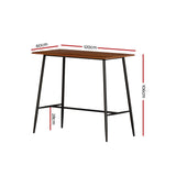 NNEDSZ Artiss Halle Bar Table 120CM Rectangular