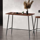 NNEDSZ Artiss Halle Bar Table 120CM Rectangular