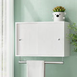 NNEDSZ Artiss Bathroom Storage Cabinet Wall Mounted Cupboard Vanity Medicine Organiser