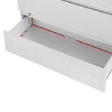 NNEDSZ Artiss 6 Chest of Drawers - PEPE White