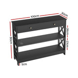 NNEDSZ Console Table 3-tier USB Outlets