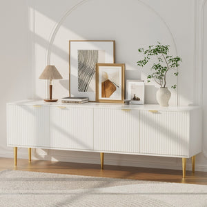 NNEDSZ Artiss TV Cabinet Entertainment Unit Stand Storage 180CM White