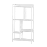 NNEDSZ Bookshelf Display Shelves 5 Tiers 120cm White