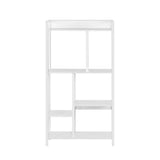 NNEDSZ Bookshelf Display Shelves 5 Tiers 120cm White