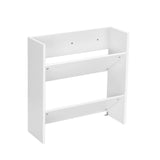 NNEDSZ Artiss Shoe Rack 2-tier 12 Pairs Wall Mounted x2 - White