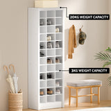 NNEDSZ Shoe Rack 12-tier 36 Pairs Storage White