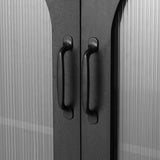 NNEDSZ Buffet Sideboard Double Doors - Black
