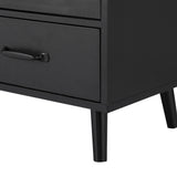 NNEDSZ Buffet Sideboard Double Doors - Black