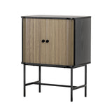 NNEDSZ Buffet Sideboard Cupboard Cabinet Sliding Doors Pantry Storage BORIS