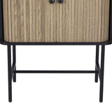 NNEDSZ Buffet Sideboard Cupboard Cabinet Sliding Doors Pantry Storage BORIS