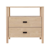 NNEDSZ Artiss Bedside Table Nightstand 2 Drawers - Pine