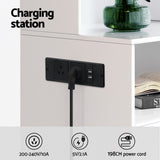 NNEDSZ Artiss Bedside Table Nightstand Charging Station