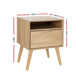 NNEDSZ Bedside Table Drawers Side Table Shelf Storage Cabinet Nightstand GORR