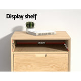 NNEDSZ Bedside Table Drawers Side Table Shelf Storage Cabinet Nightstand GORR