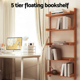 NNEDSZ Bookshelf Floating Shelf  CAPIZ Oak