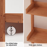 NNEDSZ Bookshelf Floating Shelf  CAPIZ Oak