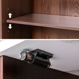 NNEDSZ Artiss Buffet Sideboard Cabinet Marble Style Tabletop