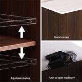 NNEDSZ Artiss Buffet Sideboard Cabinet Marble Style Tabletop