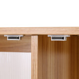 NNEDSZ Artiss Buffet Sideboard Double Doors - Oak