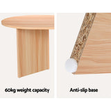 NNEDSZ Coffee Table Oval 110CM Pine Alva