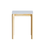 NNEDSZ Artiss Coffee Table Marble Effect Square