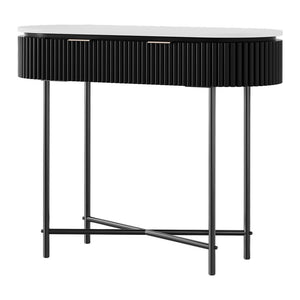 NNEDSZ Artiss Console Table 2 Drawers 100CM
