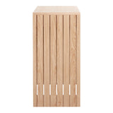NNEDSZ Console Table Hallway Fluted 120CM Pine