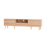 NNEDSZ Entertainment Unit Stand TV Cabinet Storage Drawers Display Shelf 180CM