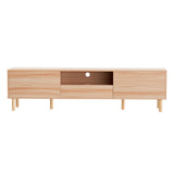 NNEDSZ Entertainment Unit Stand TV Cabinet Storage Drawers Display Shelf 180CM