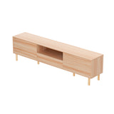 NNEDSZ Entertainment Unit Stand TV Cabinet Storage Drawers Display Shelf 180CM