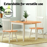 NNEDSZ 1.1M Artiss Dining Table Extendable