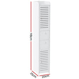 NNEDSZ Bathroom Toilet Storage Cabinet Laundry Tallboy Cupboard Slim Corner